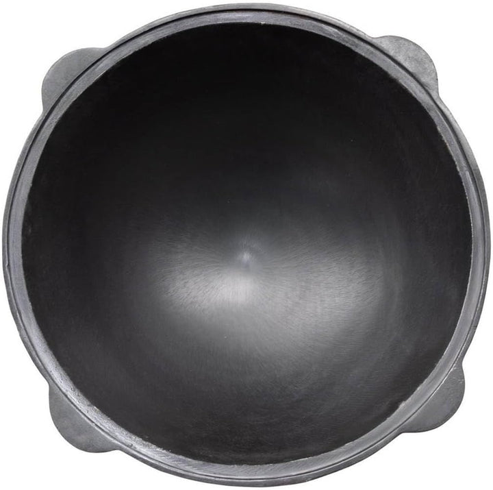 rukauf SET Utschak, 49 cm + 22 Liter Kasan Kazan + Pfannendeckel aus Gusseisen Feldküche Gulasch-Kes