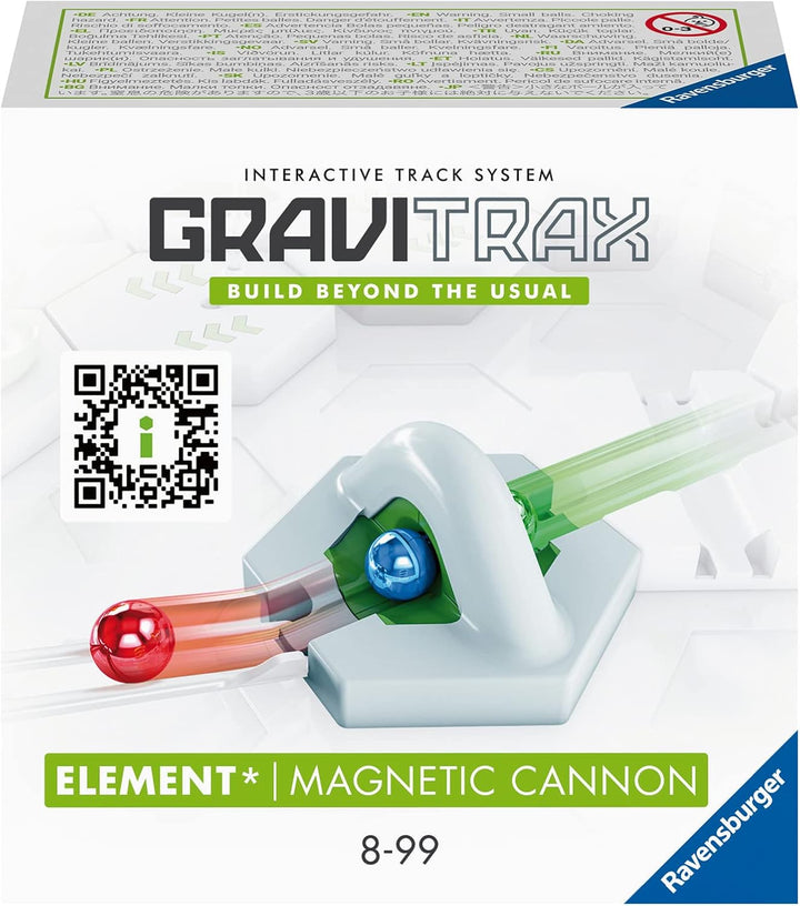 Ravensburger GraviTrax PRO Extension Vertical & Element Magnetic Cannon - Erweiterungen für Deine Ku