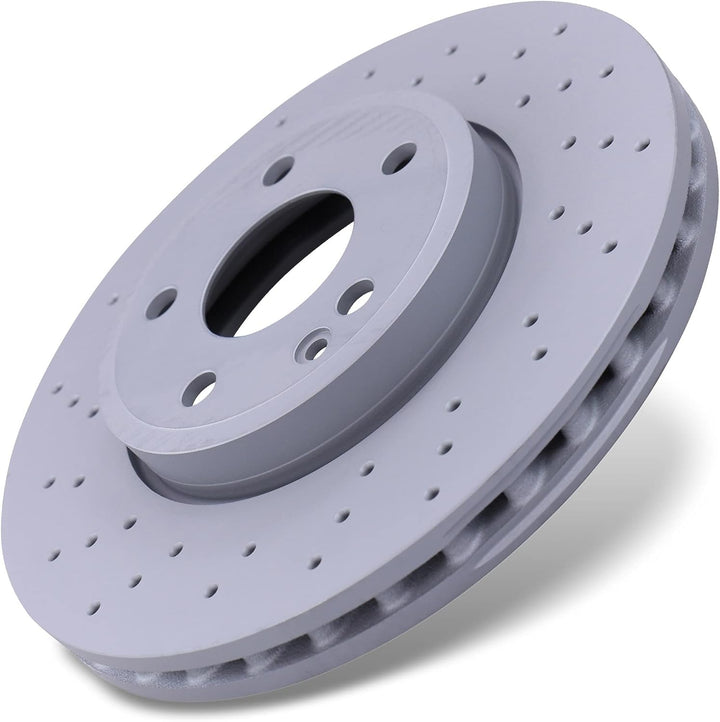 ATE Bremsenset Vorderachse inkl. Bremsscheiben vorne Ø 295 mm belüftet gelocht und Bremsbeläge vorne