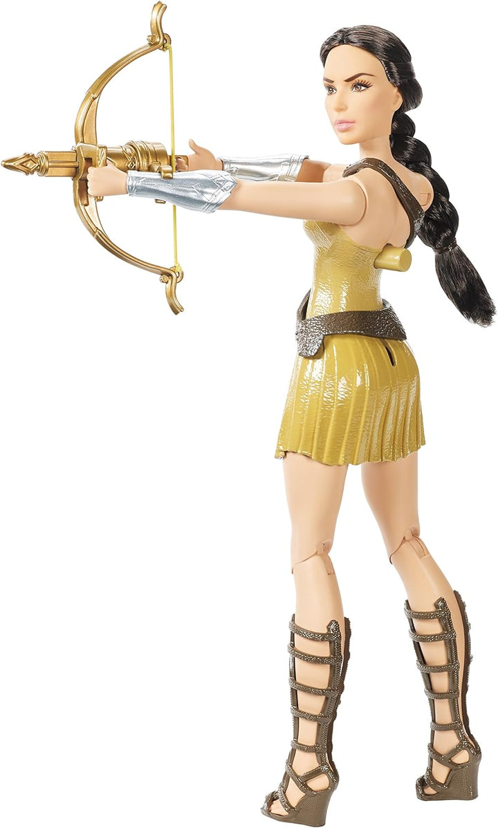 DC Comics FDF35 Battle-Ready Wonder Woman Puppe, Actionfigur, bereit für den Kampf Wonder Women mit
