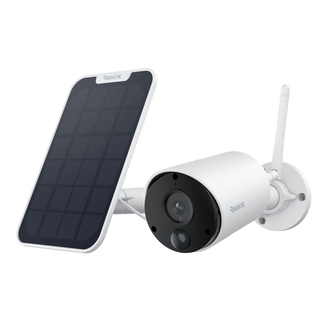 Reolink 5MP Überwachungskamera Aussen Akku, Kabellose Solar WLAN Kamera Outdoor mit PIR- & KI-Erkenn