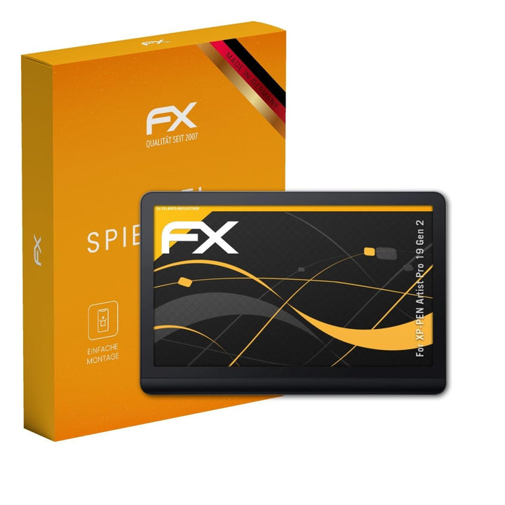 atFoliX Displayfolie kompatibel mit XP-PEN Artist Pro 19 Gen 2 Schutzfolie, entspiegelnde und stossd