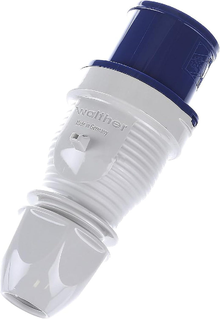 EV EXPERT WALTHER Hochwertiger Adapter von Schukostecker 16 A auf CEE-Steckdose 16-32 A 5-polig 0,5