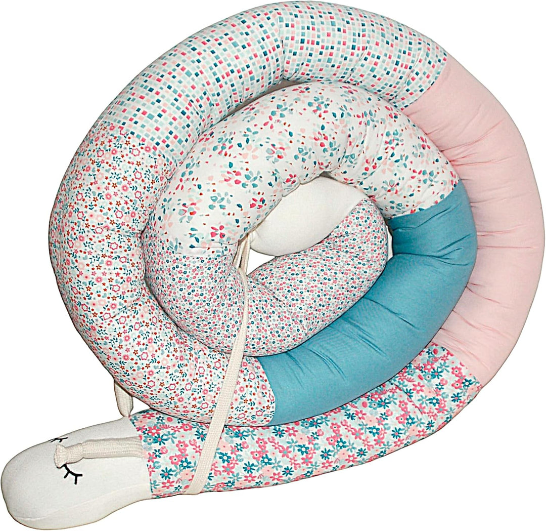 Generisch Bettschlange/Bettschnecke XXL (Motiv Meereswelt) Länge 250cm **personalisierbar** Seitensc