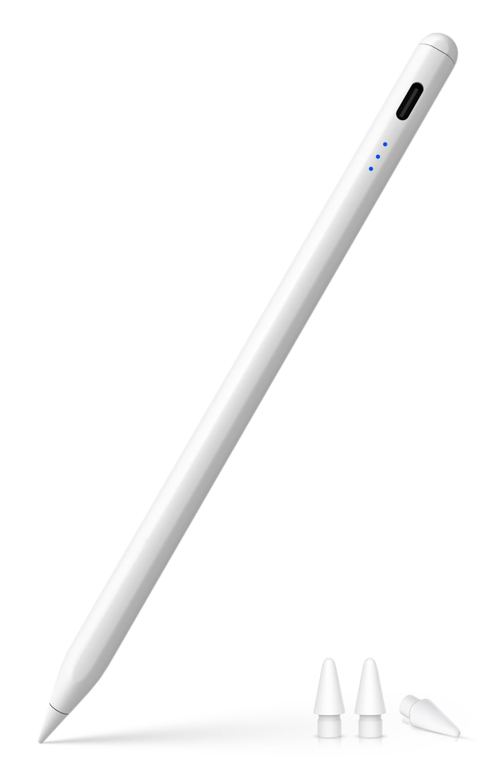 KEEPRO Stift für iPad 2018-2024, Schnellladefunktion, Palm-Ablehnung, Pencil für Apple iPad 10/9/8/7