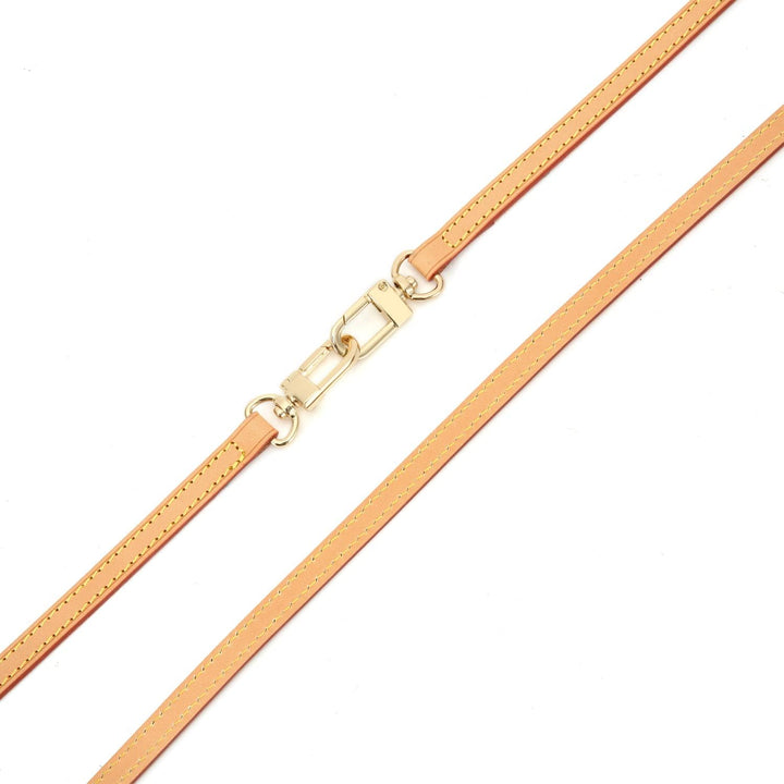 Senral Langer Vachetta Leder Gurt 100/110/120/130/140 cm Schmaler Umhängegurt für Favorite MM Pochet