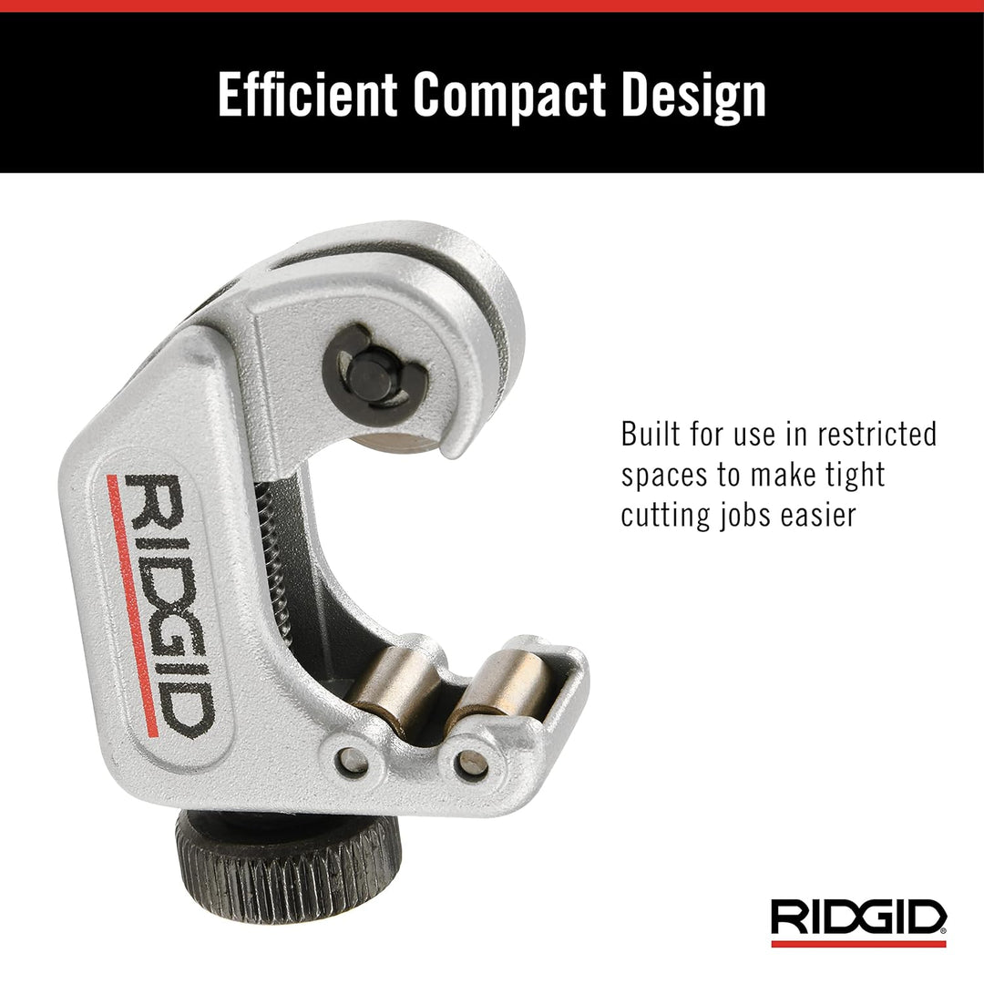 RIDGID 32985 Modell 104 Rohrabschneider für beengte Arbeitsbereiche, Rohrabschneider für Rohre mit e