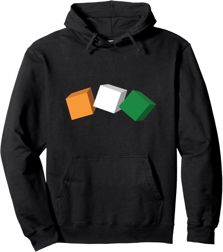 Flagge Indien Pullover Hoodie