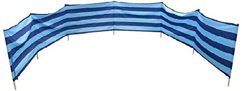 Windschutz (Windschutz 8m, blau weiss, 2)