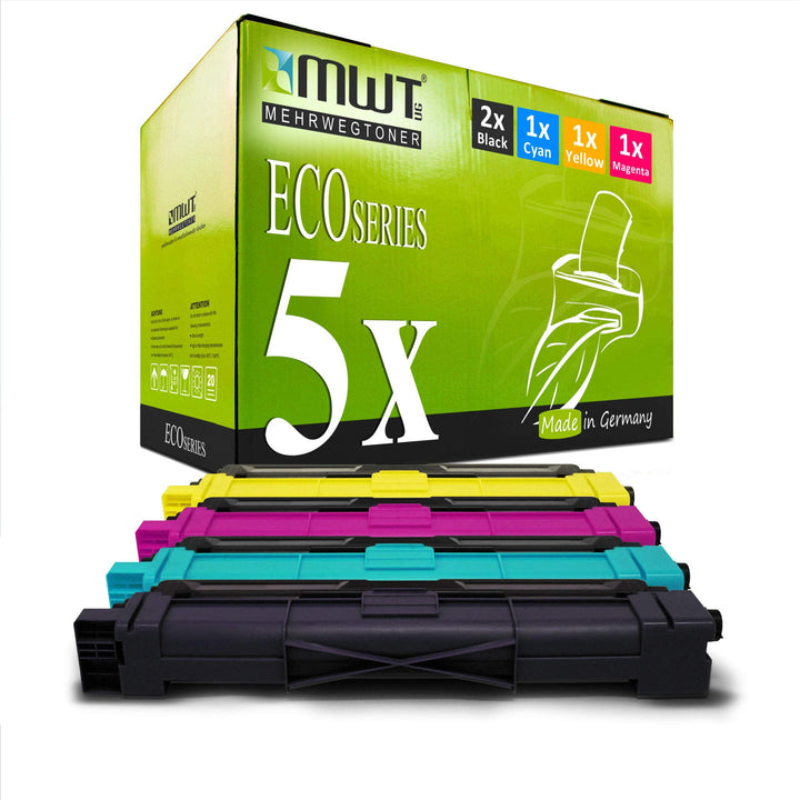 5X Kraft Office Supplies Toner kompatibel für Brother MFC 9130 9140 9330 9340 CW CDW CDN ersetzt TN-