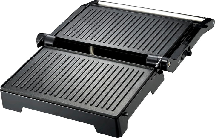 Melissa 16240111 Kontaktgrill - Panini und Sandwich Maker - Antihaftbeschichtet - 1000 Watt - Rutsch
