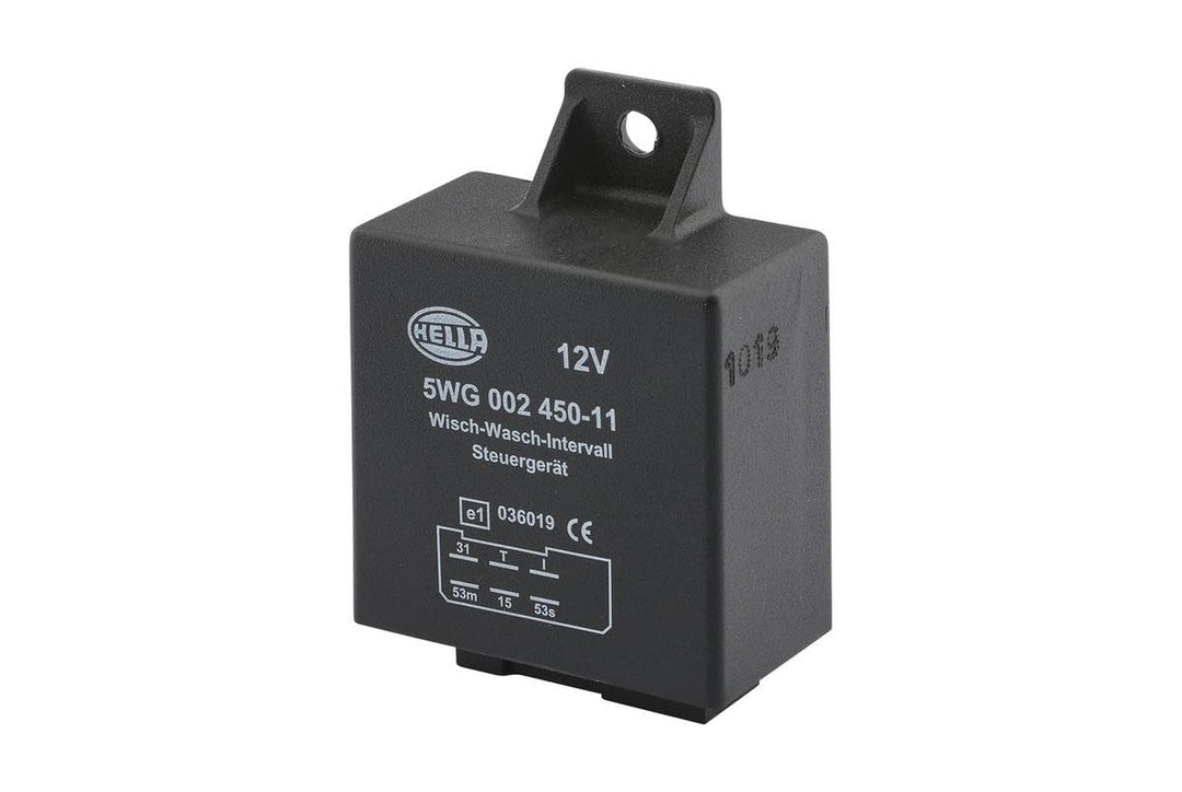 HELLA - Relais, Wisch-Wasch-Intervall - 12V - 6-polig - Anschlussanzahl: 6 - 5WG 002 450-111