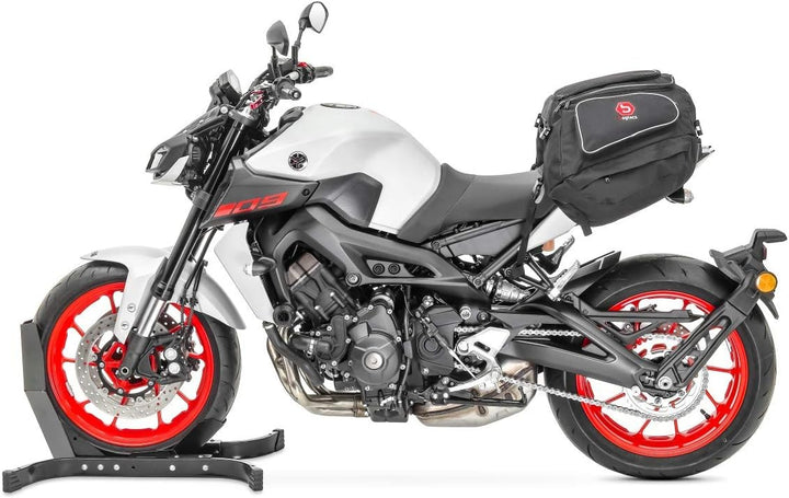 Hecktasche Kompatibel für Vespa GTS 250/300 Gepäck-Tasche Motoroller hinten schwarz