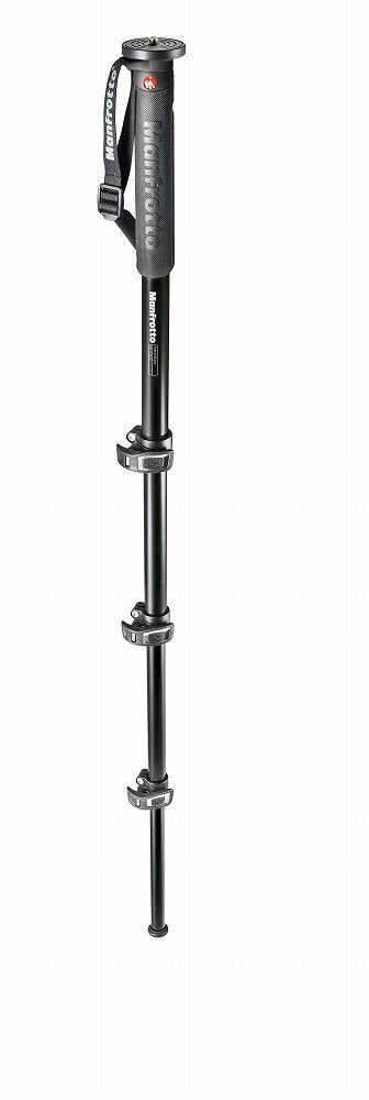 Manfrotto MPMXPROA4 Foto-Einbeinstativ schwarz Single, Single