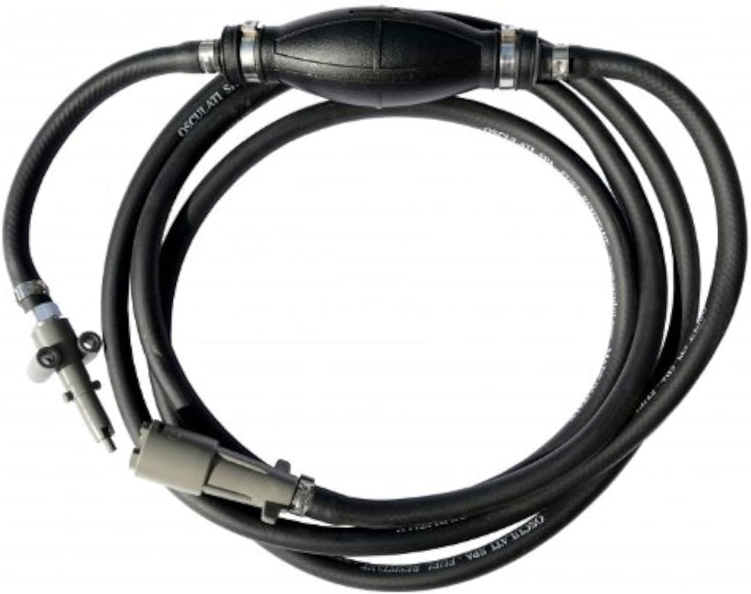 Osculati Benzinschlauch 3 Meter mit Pumpball und 2 Mercury Anschlüssen