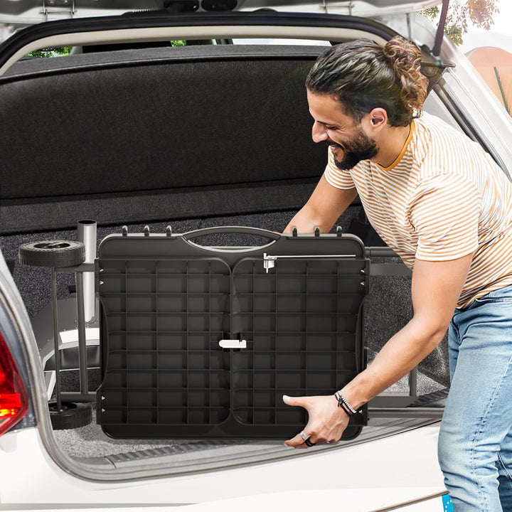 GFTIME Tragbarer Grillwagen für Weber, Ninja, Ooni, Blackstone, Nexgrill, Traeger und den meisten tr