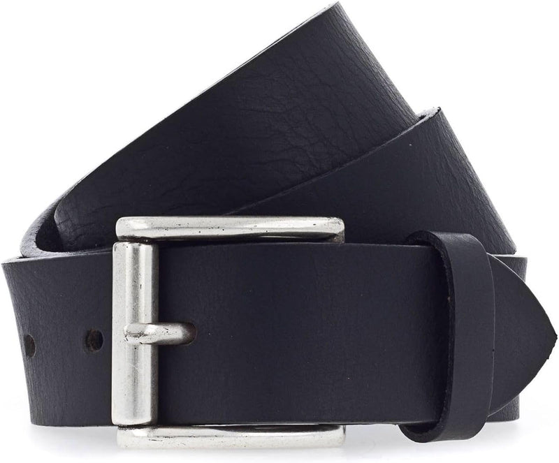 Vanzetti 40mm Leather Belt W140 Black - kürzbar