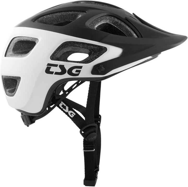 TSG Seek Graphic Design Helm schwarz/weiss