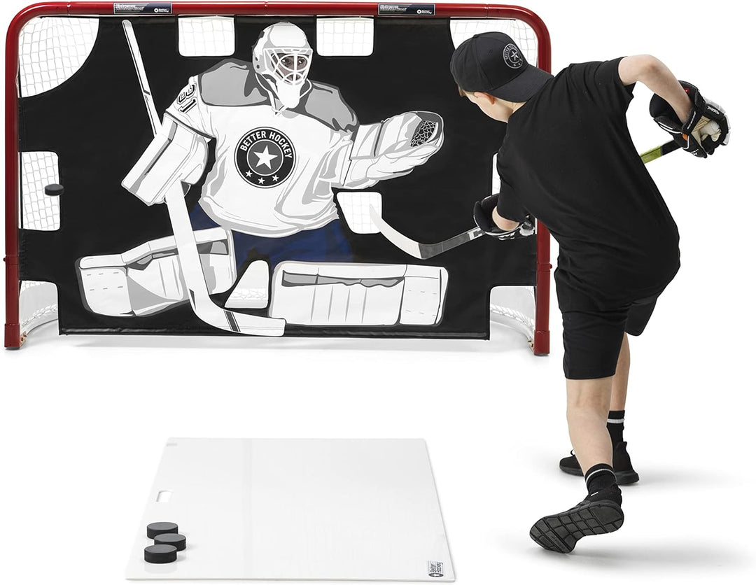 Better Hockey Extreme Pro Goalie - Training Aid - Helps You Score More Goals - Shooter Tutor - Fits