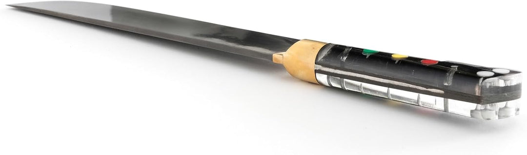 BIG-PAN Wok 30 cm Kazan aus Gusseisen 4,7 L mit zwei Griffen Aluminiumdeckel Bambus-Küchenutensilien