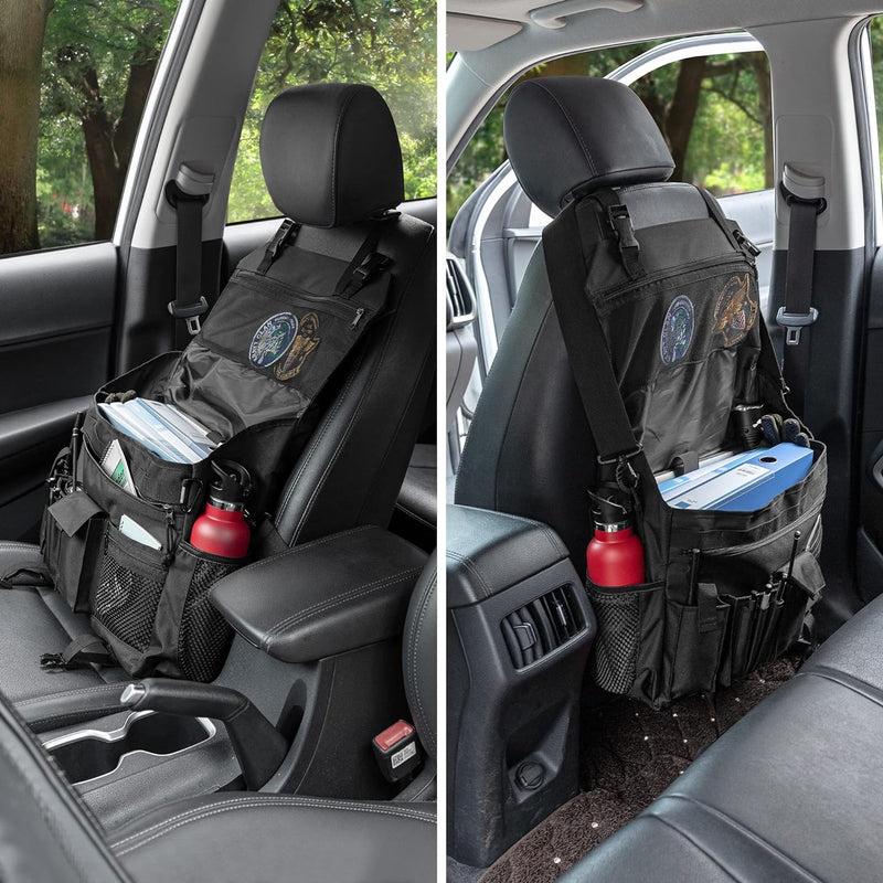 Trunab Einsatztasche Polizei Tasche Molle, Organizer Vordersitz Rückenlehnen, Rangebag Tasche Polize