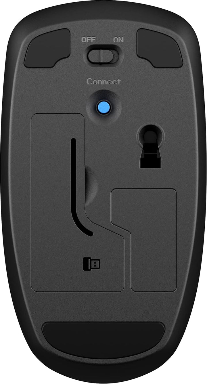 HP Wireless Maus X200 (USB-Dongle, bis zu 1600 DPI, lange Akkulaufzeit, Rechtshänder, Linkshänder) s