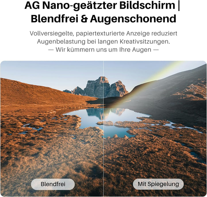 HUION Kamvas Slate 13 Grafiktablett mit Display ohne PC, 12,7-Zoll-Standalone-Zeichentablett mit 2K-