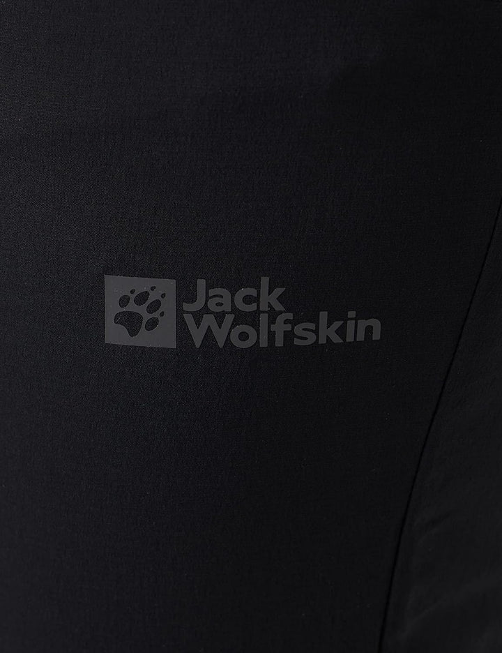 Jack Wolfskin Damen Glastal Zip Off Pants Wanderhose, Schwarz, 44 EU