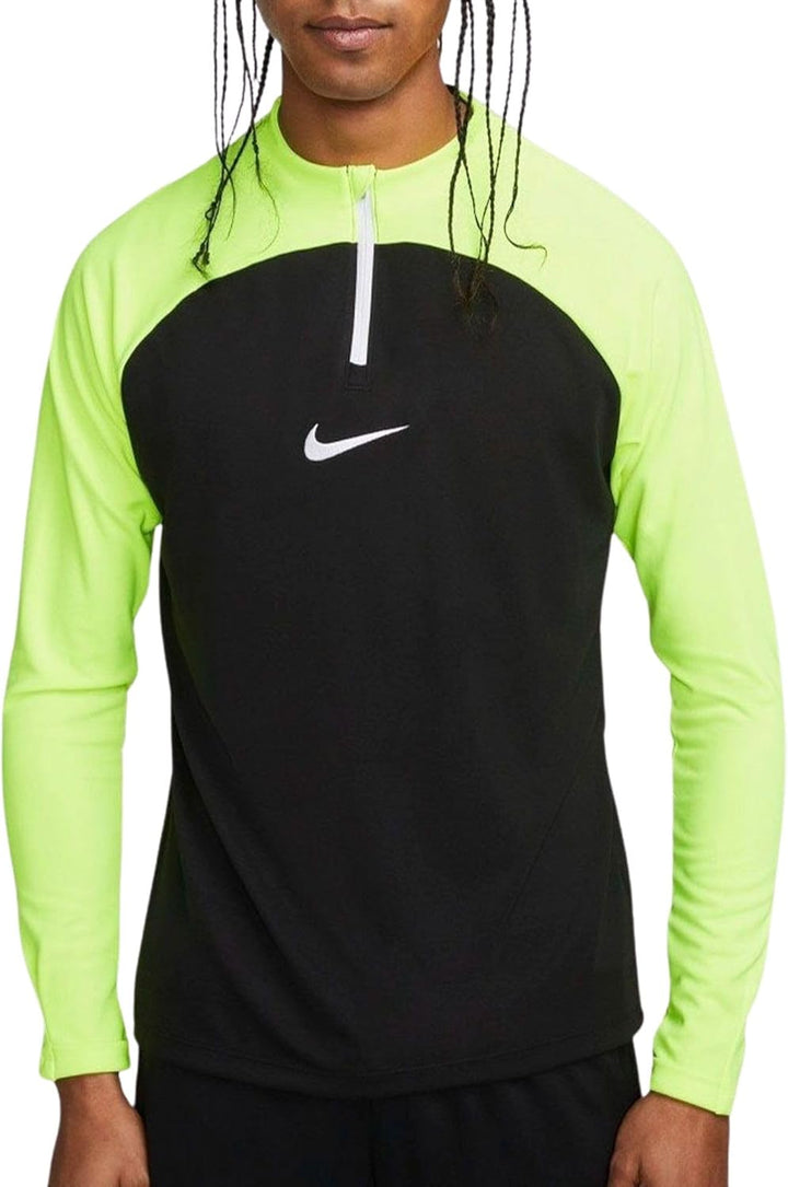 Nike Herren Academy Drill T-Shirt S Black/Volt/White, S Black/Volt/White