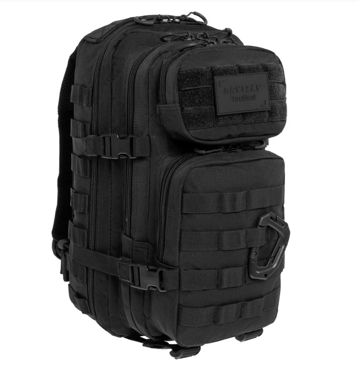 Tactical Polygon Small 20L Taktischer Rucksack – Schwarz | Militär & Outdoor Rucksack Herren | Mit M
