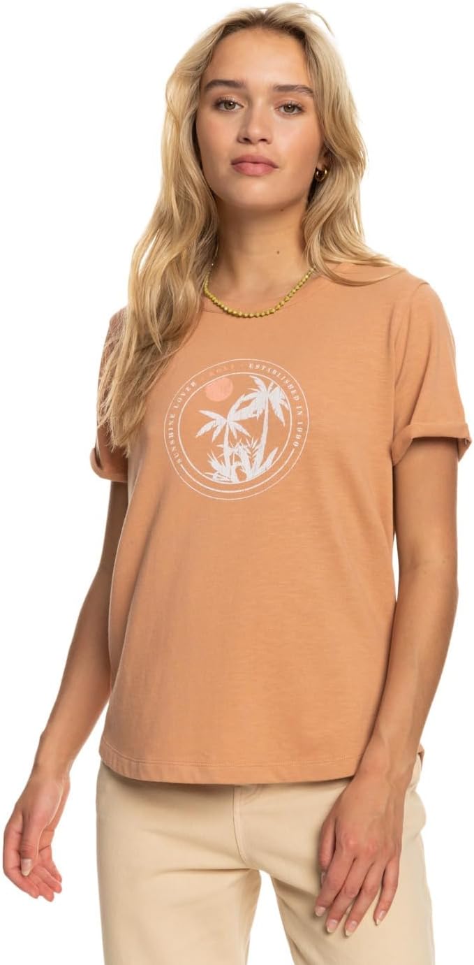 Roxy Damen Ocean After Bluse (1er Pack) S Cork, S Cork