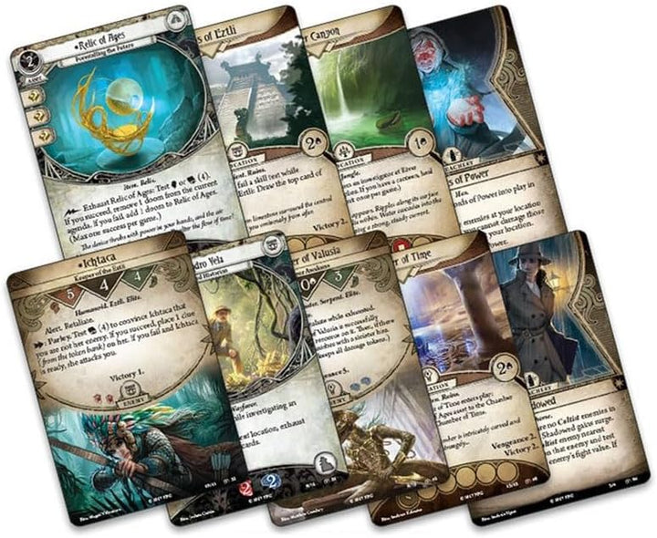 Fantasy Flight Games FFGAHC73 AHC73 Arkham Horror Kartenspiel, Mehrfarbig, Campaign Expansion - 5. T
