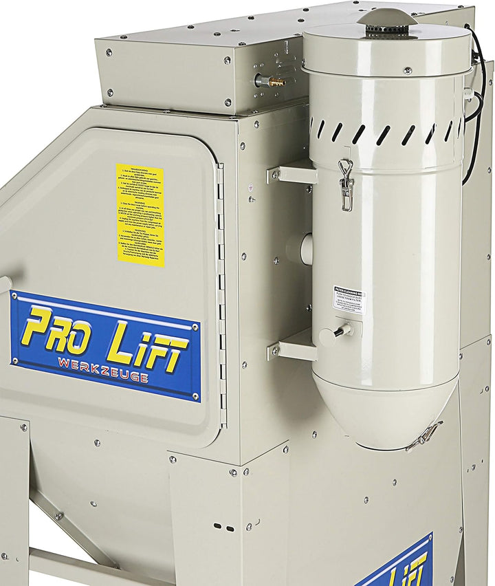 Sandstrahlgerät 350 l Sandstrahlkabine Sandstrahler 350 Liter Zubehör sand blaster Industrie Beleuch