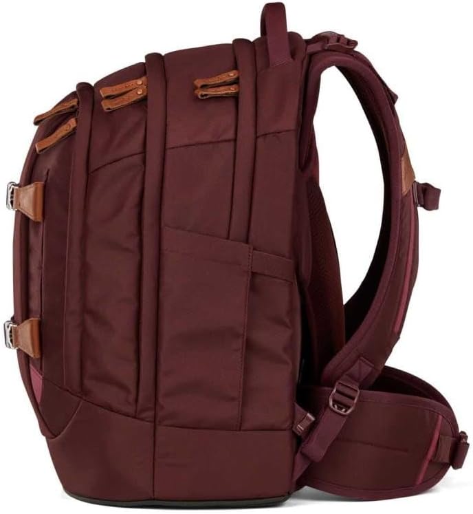 Satch Pack Pencil Slider Edition Schulrucksack Set 3tlg. inkl. Sporttasche (Nordic Ruby Skandi), Nor