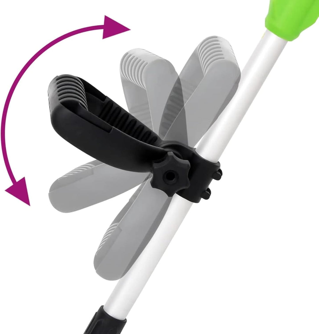 Elektro-Rasentrimmer 550 W Teleskopstiel 29 cm Schnittbreite für Rasenkanten und schwer zugängliche