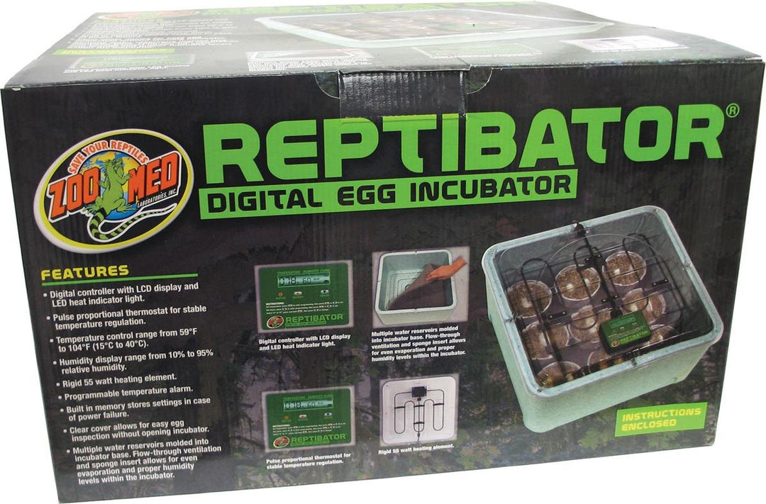 Zoo Med RI-10E Reptibator, digitale Brutstation für Reptilieneier 1 Stück (1er Pack), 1 Stück (1er P