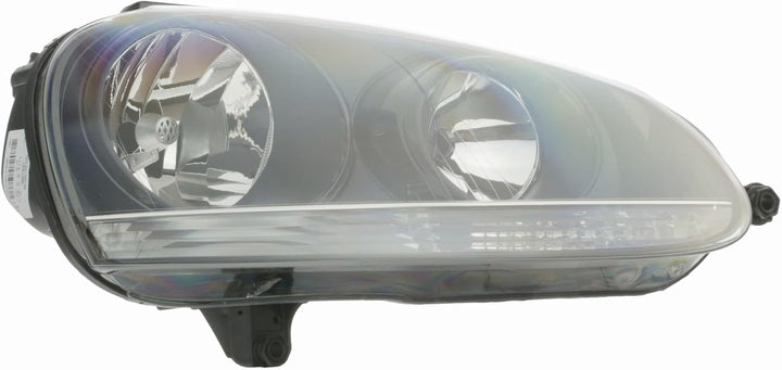 HELLA 1EG 247 007-621 Halogen-Hauptscheinwerfer - rechts - für u.a. VW Golf V (1K1) Rechts Schwarz,