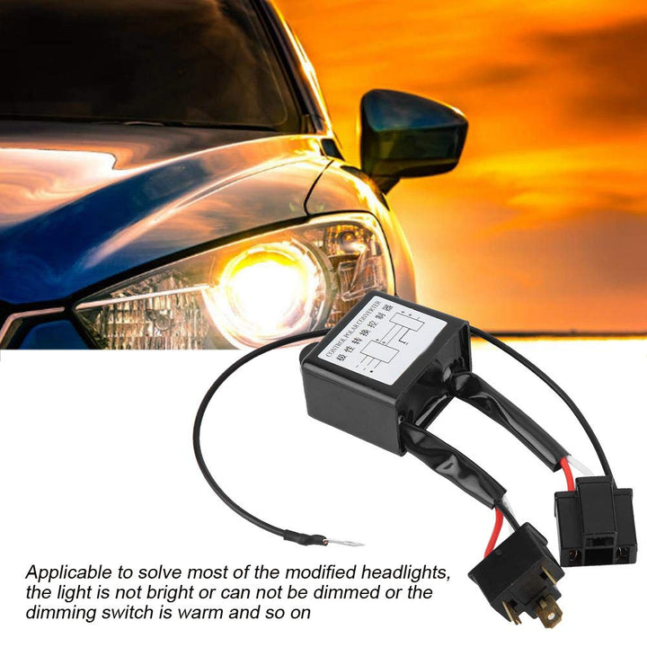 Scheinwerfer-Polaritätskonverter, 2 Stück, LED-Negativ-Konverter, Negativschalter-Adapter, Polarität