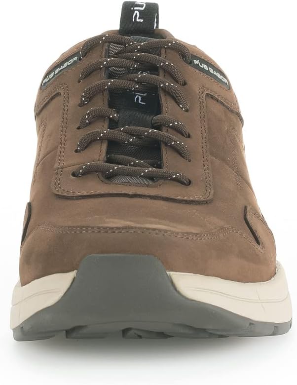 Pius Gabor Herren Sneaker Low,Halbschuhe,zertifiziertes Leder,Wechselfussbett 41 EU Braun Espresso 2