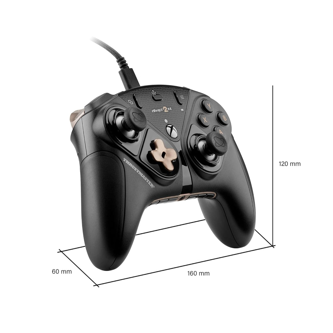 Thrustmaster ESWAP X2 H.E – Modulares Gamepad für E-Sport-Spiele mit H.E.A.R.T. (Hall Effect)-Anti-D