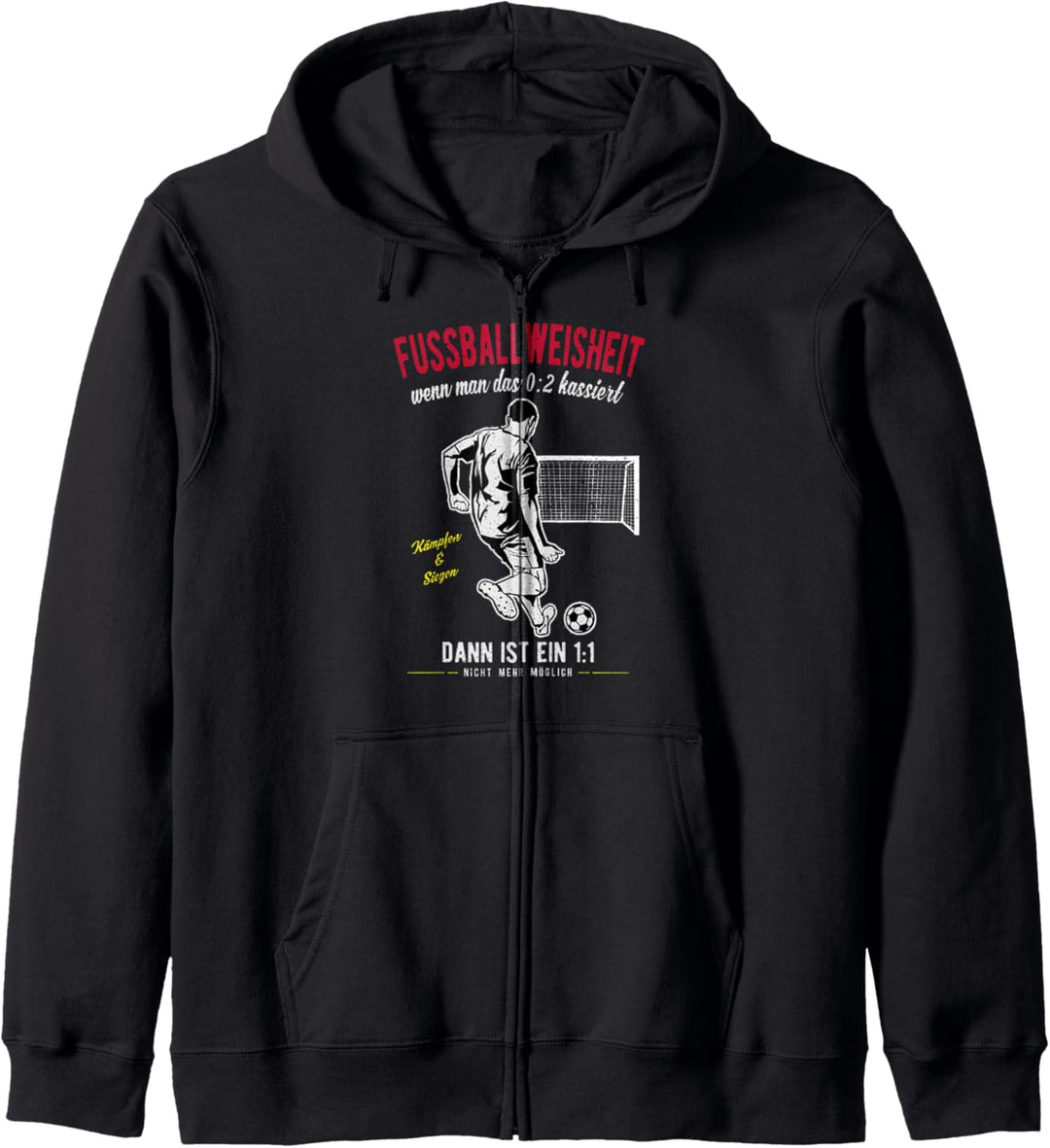 Lustige Fussball Sprüche Fussballweisheit | Fussball Kapuzenjacke