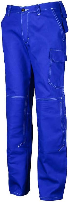 KÜBLER Workwear KÜBLER ORGANIQ Arbeitshose anthrazit, Grösse 52, Herren-Arbeitshose aus Baumwolle, A
