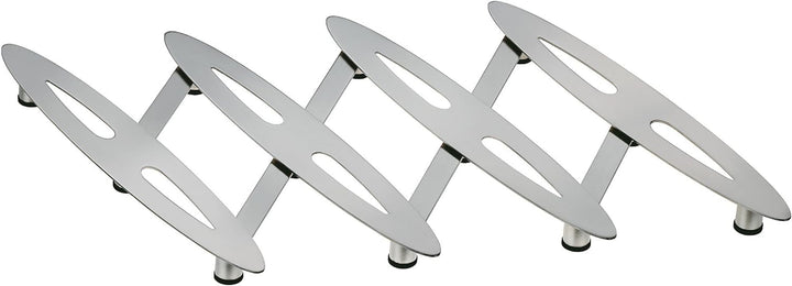 WMF Hot-Pot Topfuntersetzer ausziehbar 22 x 14 cm, Cromargan Edelstahl mattiert, Untersetzer für Töp