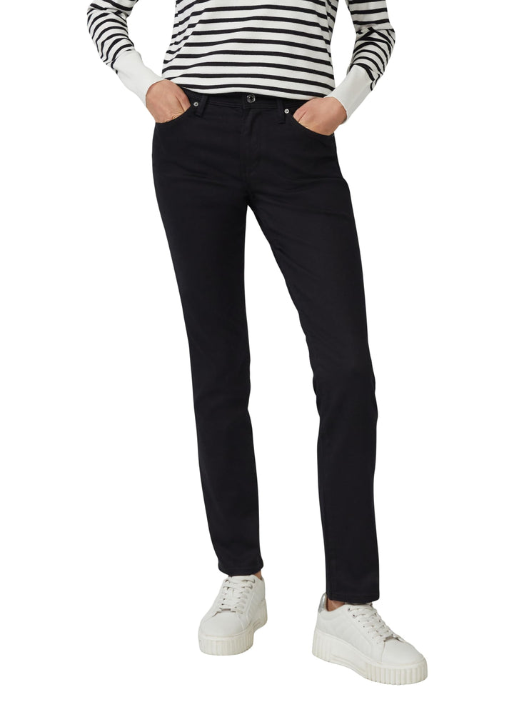 s.Oliver Jeans Betsy/Slim Fit/Mid Rise/Slim Leg 34W / 30L Schwarz, 34W / 30L Schwarz