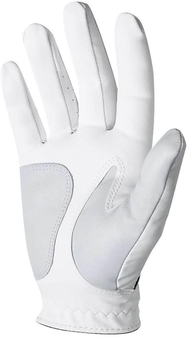 FootJoy WeatherSof Herren Golfhandschuh S Rechtshänder (für Linkshänder-Golfer) Weiss, S Rechtsh