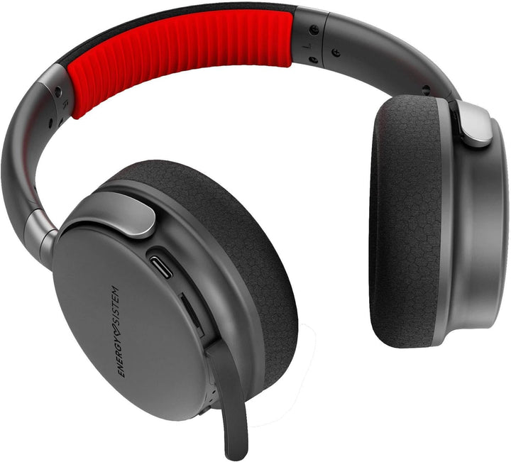 Energy Sistem Power Sport Bluetooth-Kopfhörer (Bluetooth 5.3, 50 Stunden Akkulaufzeit, FM-Radio, IPX