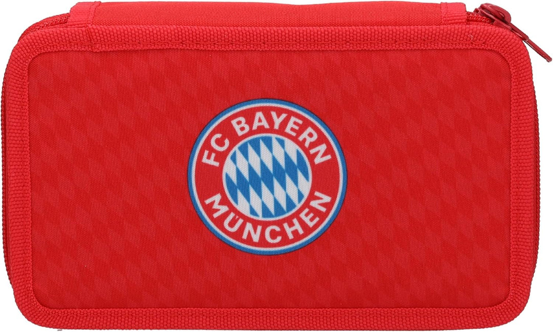 FC Bayern München Federmappe Rot Federtasche Schüleretui gefüllt Etui FCB