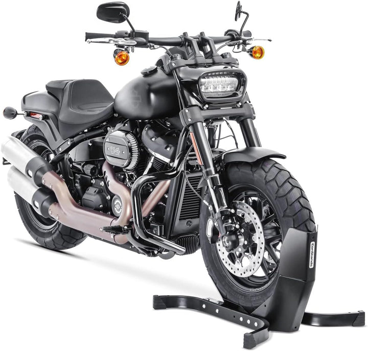 Sturzbügel Mustache für Harley Davidson Softail Fat Bob 114 18-24 schwarz