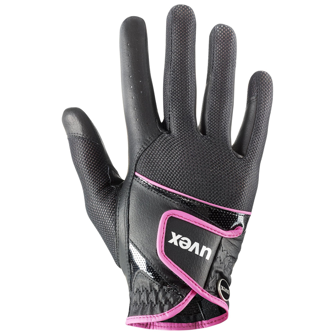 Uvex Unisex – Erwachsene Sumair Reithandschuhe 9 black-pink, 9 black-pink
