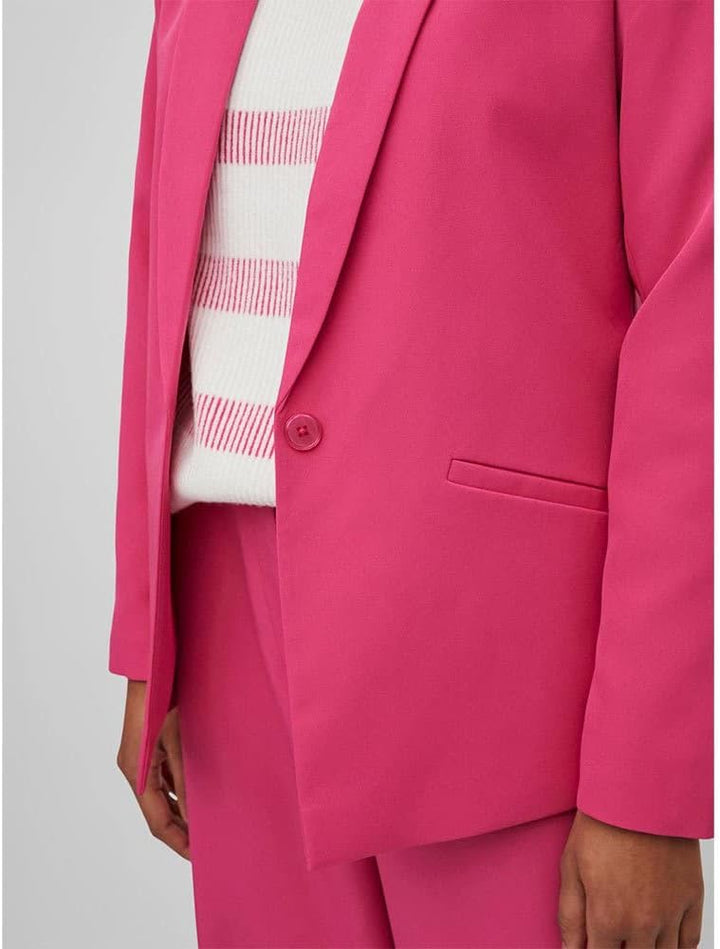 Vila Damen Vikamma Noos Blazer 38 Pink Yarrow, 38 Pink Yarrow